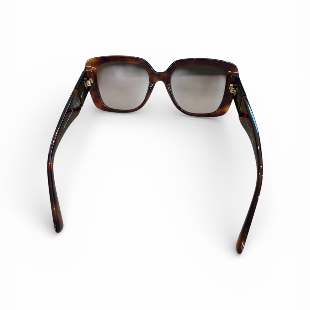 Longchamp Tortoise Shell Square Sunglasses NWT - image 6